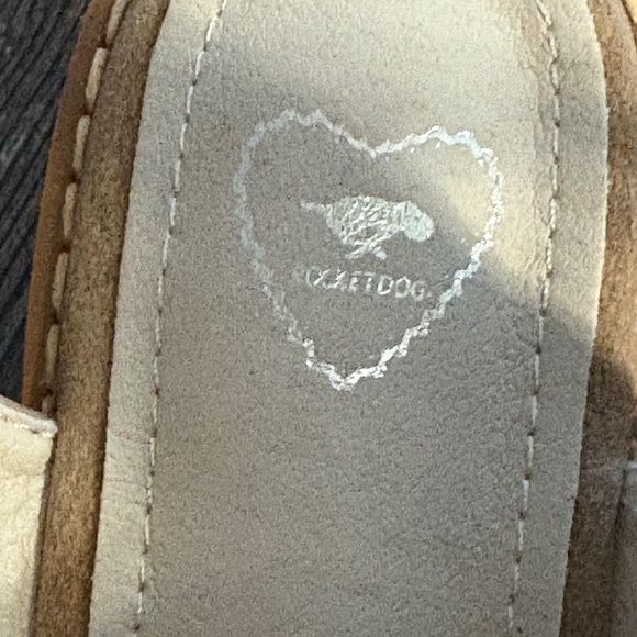 New- Rocket Dog Emily Woman’s Platform Sandal, cream & brown, size 7.5 - Picture 6 of 9